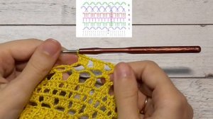 Летний берет крючком | Ажурный берет крючком на лето