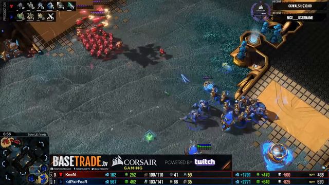 KeeN vs. FeaR - TvP - Corsair Cup #48 смотреть онлайн
