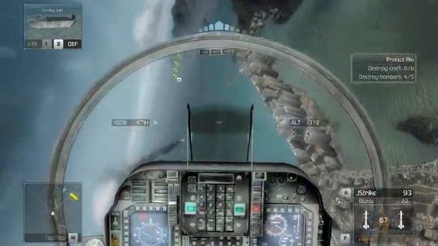 H.A.W.X. DirectX 9 - Harrier II Gameplay смотреть онлайн