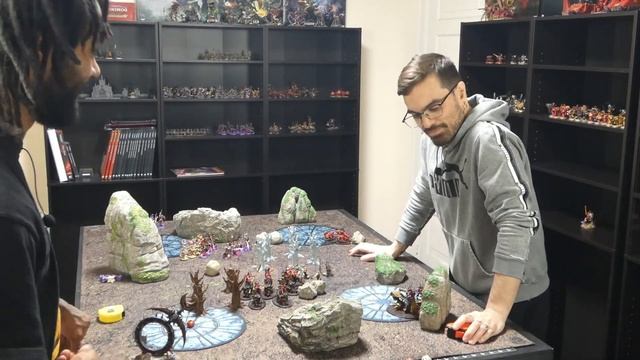 THE GREAT GAMES #1 - Hedonites of Slaanesh vs Blades of Khorne - 1k Warhammer Age of Sigmar Batrep смотреть онлайн