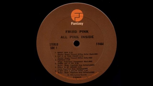 Frijid Pink, All Pink Inside 1974 (vinyl record) смотреть онлайн