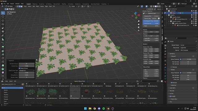 el mejor addon GRATIS para vegetación en Blender | Tutorial смотреть онлайн