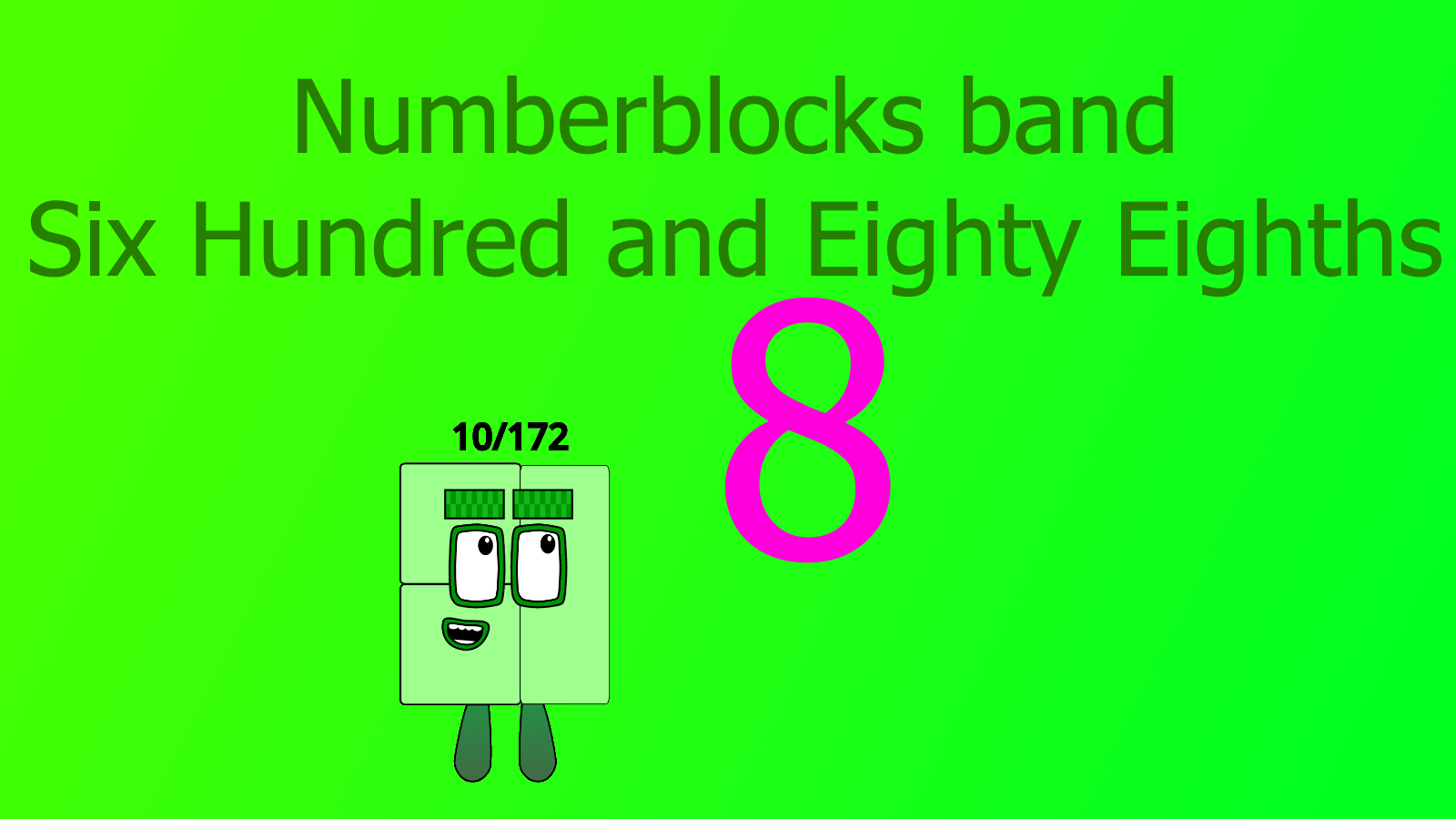 Numberblocks band Six Hundred and Eighty Eighths 8 смотреть онлайн