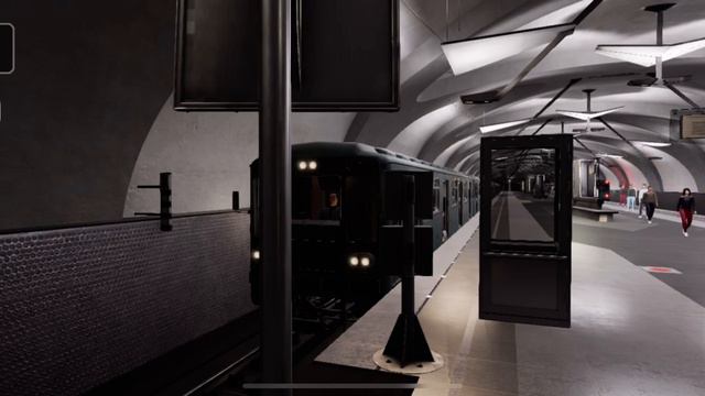 Subtransit drive. Отправление 81-717.5 со станции Новокосино. смотреть онлайн