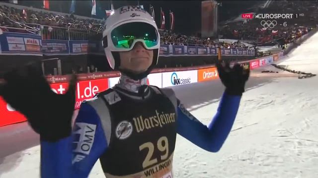 Daniel Huber 138.5 m Willingen 2018 (English Commentary) смотреть онлайн