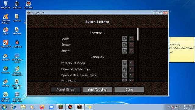 Cara Main Minecraft Menggunakan Stik PS/Controller DiTLauncher смотреть онлайн