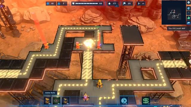 ОЧЕНЬ ИНТЕРЕСНАЯ TOWER DEFENSE - Axon TD Uprising смотреть онлайн