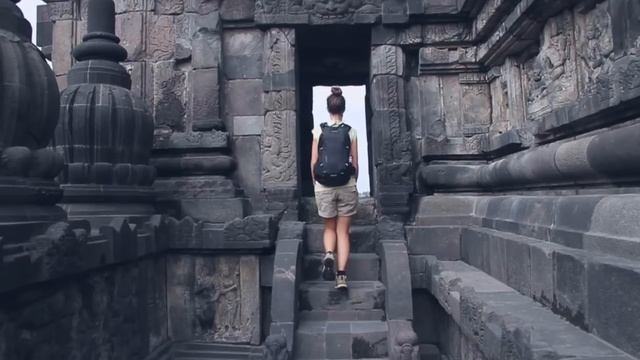 El gran templo de la selva de Java | #43 Yogyakarta, Indonesia смотреть онлайн