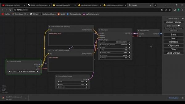 Stable Diffusion XL 1.0 'ın ComfyUI Üzerinde Kurulumu