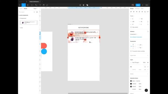 Figma Speed Art: Designing Mobile Notifications смотреть онлайн