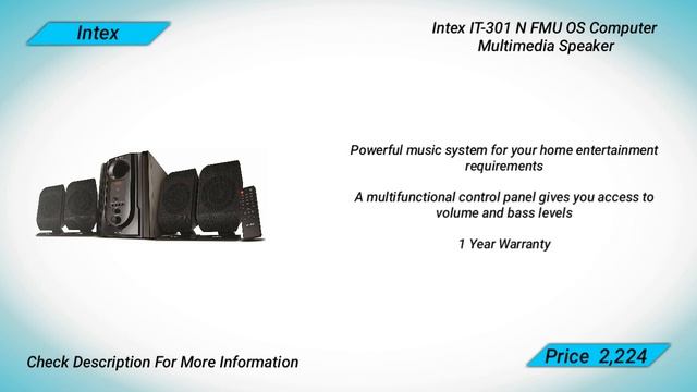 Top 5 Best Multimedia Speakers Under Rs 2,500 || Top 5 Home Theater System || In India смотреть онлайн