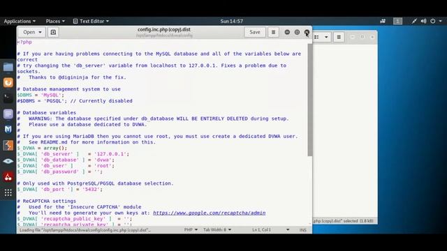 how to set up dvwa смотреть онлайн