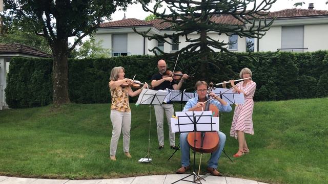 CMB, Jazz quartet for strings and flute смотреть онлайн