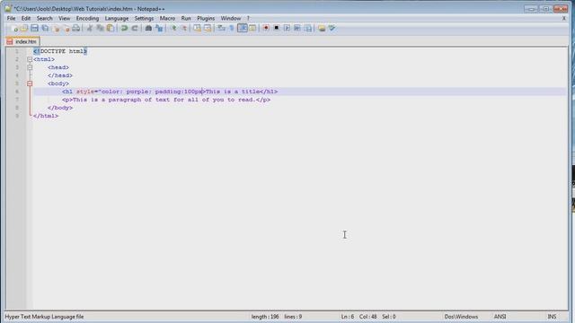 How to program in HTML #11 - Style and Script Tags смотреть онлайн