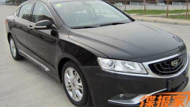Geely опубликовали фото седана GC9 смотреть онлайн