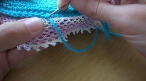 Как красиво вшить кайму.