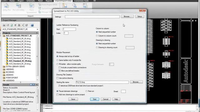 Чертежи устройств ввода/вывода ПЛК на основе табличных данных смотреть онлайн