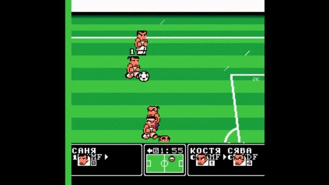 Убойный Футбол на Денди(Goal 3 in 8 bit) смотреть онлайн