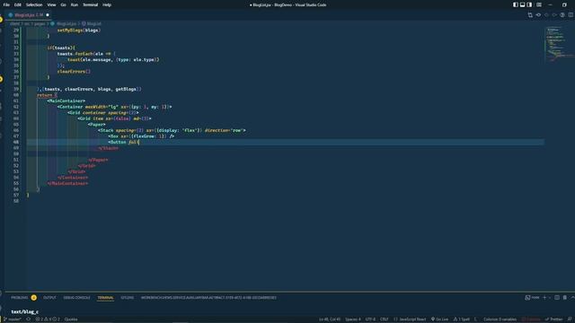 MERN Stack Tutorial - Blog Web App - 25 - Menu & Tooltip смотреть онлайн