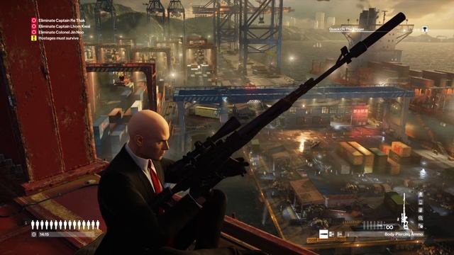 HITMAN™ 2 - Hantu Port - All The Ducks - Quack On The Trigger challenge смотреть онлайн