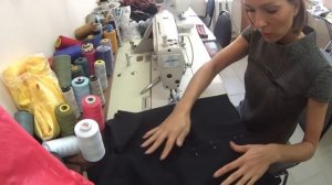 Как сделать шлицу на юбке