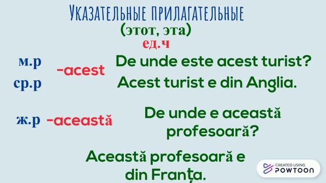 Румынский язык Урок 8 Указательные местоимения смотреть онлайн