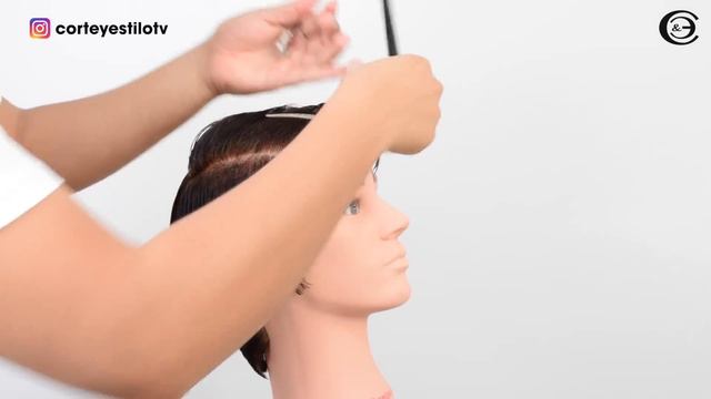 Como dividir el cabello - Partes de la Cabeza, Cráneo ★ Peluquería Corte y Estilo смотреть онлайн