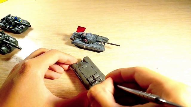 ТОС-1А "Солнцепёк" из пластилина. смотреть онлайн