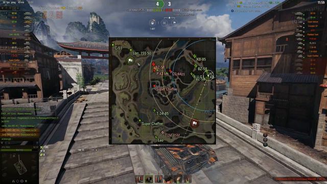 BZ 58.(2).Путь к BZ 75. Копим опыт на новый китайский тяж.Мир Танков.World of Tanks. смотреть онлайн