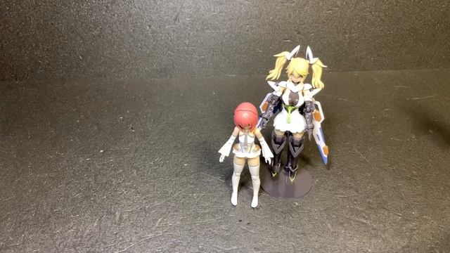 やっぱり大分ちっちゃかったよ〜　メガミデバイス　A3 アリス・ギア・アイギス　相河　愛花　AIKA AIKAWA 素体完成、大きさ比較と稼働、進化してます。 смотреть онлайн