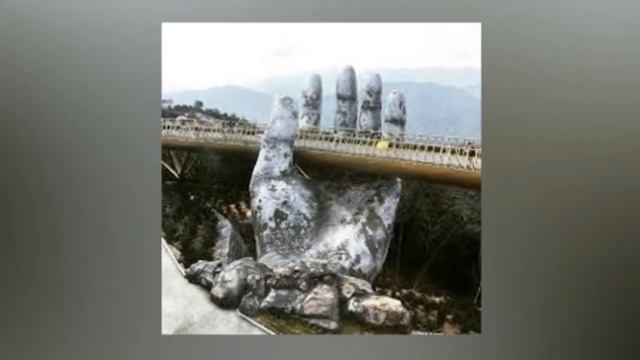 Golden Bridge Vietnam | Golden Bridge Vietnam Construction | Golden Bridge Vietnam 4k