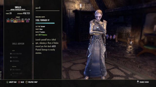ESO - Stamina Nightblade Vampire RP-Build (PvE Only) смотреть онлайн