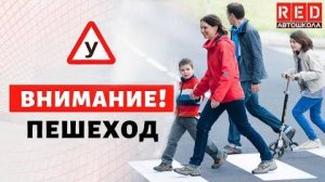 Как не попасть в ДТП Пешеходу? 3 Ошибки!!! [Автошкола RED]