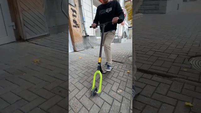 Вилка от BMX на трюковый самокат?. Часть 2. Тесты смотреть онлайн