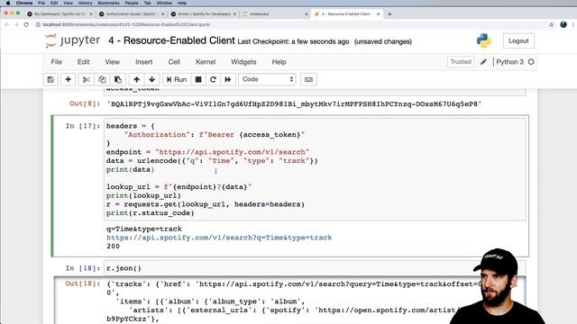 30 Days of Python - Day 19 - The Spotify API - Python TUTORIAL смотреть онлайн