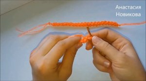 Вяжем ручки для мочалки