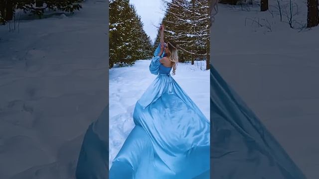 Фотосессия платье длинный шлейф смотреть онлайн