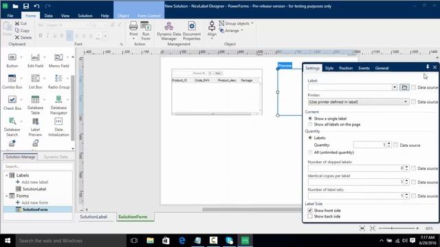 NiceLabel 2017 - Designing your first solution смотреть онлайн