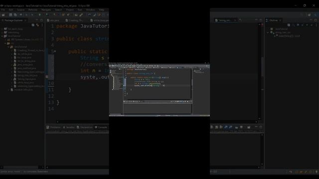 String to Integer conversion in Java | Java Tutorial смотреть онлайн