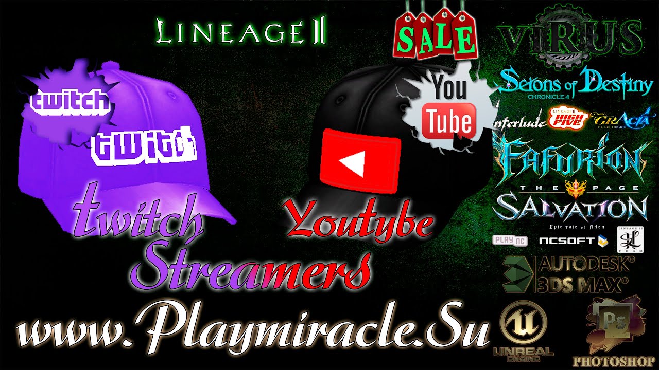 Cap YouTube and Twitch for the www.PlayMiracle.Su server. ◄√i®uS► смотреть онлайн