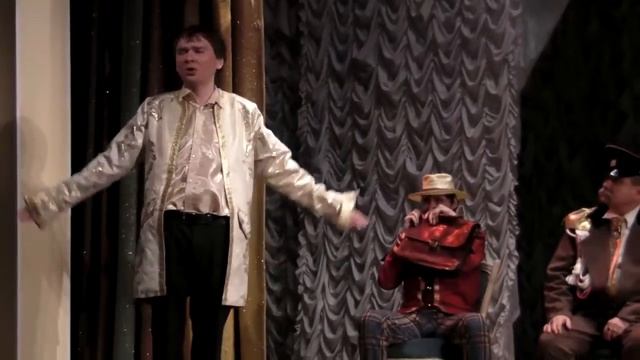 Монолог Хлестакова. Исполняет Василий Золотухин. Театр "Эней". смотреть онлайн