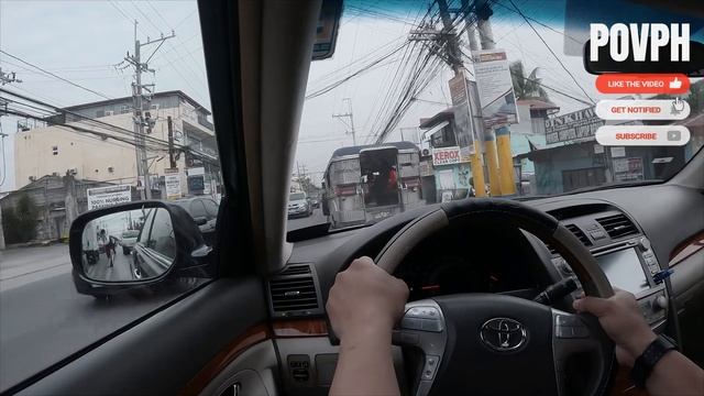 MOLINO III | DRIVING THE TOYOTA CAMRY XV40 AROUND THE TOWN смотреть онлайн