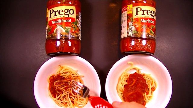 Prego Traditional vs Prego Marinara, FoodFights Reviews Which Italian Pasta Spaghetti Sauce is Best смотреть онлайн