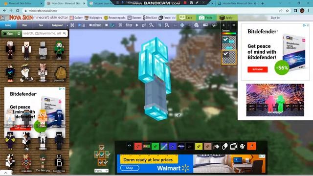 Clothe Your Minecraft Skins! Minecraft Skin Tutorial смотреть онлайн