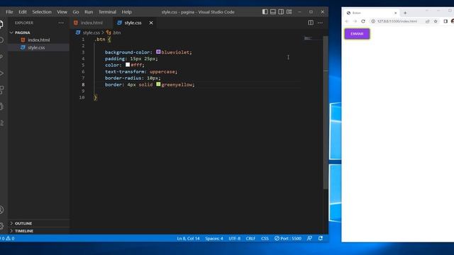 cambiar COLOR de BOTON al pasar MOUSE html ? смотреть онлайн