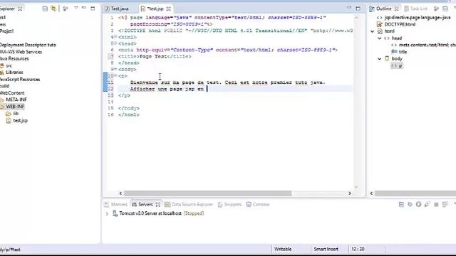 Java J2EE Servlet et Vue смотреть онлайн
