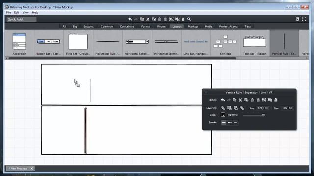 Balsamiq Mockups - Урок 1. смотреть онлайн
