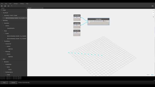 arc brains - Dynamo - визуальное программирование Часть 11: Обработка нодами массивов данных смотреть онлайн