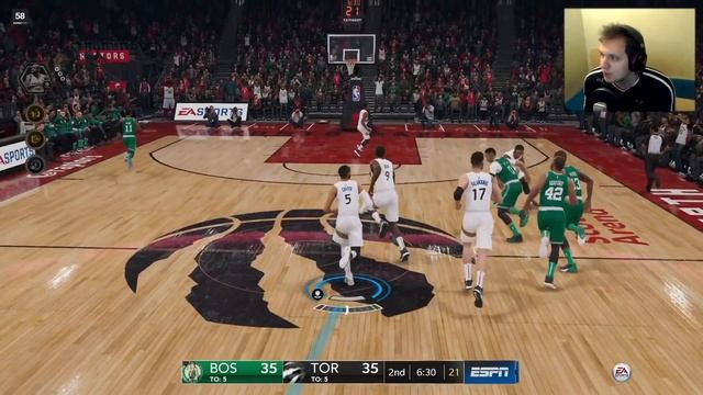 КИТКАТ НЕ ЛЮБИТ ЛЭЙ-АПЫ! ● NBA LIVE 19: The One ● КАРЬЕРА #7 смотреть онлайн