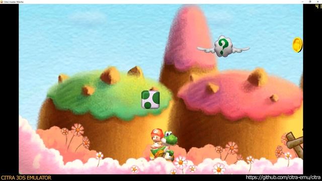 Citra 3DS Emulator - Yoshi's New Island ingame 1080p TOP Only + audio смотреть онлайн